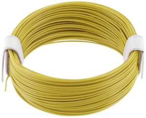 Econ connect KL004GE10 Litze 1 x 0.04m Gelb 10m