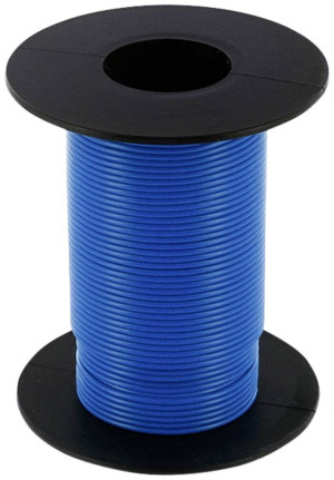Econ connect KL025BL25 Litze 1 x 0.25m Blau 25m