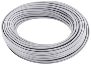 Econ connect KL014GR10 Litze 1 x 0.14m Grau 10m
