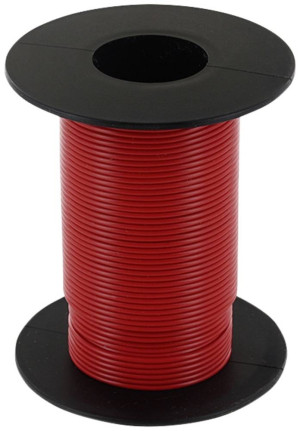 Econ connect KL025RT25 Litze 1 x 0.25m Rot 25m