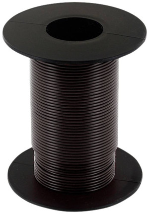 Econ connect KL025SW25 Litze 1 x 0.25m Schwarz 25m