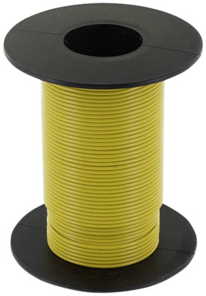 Econ connect KL025GE25 Litze 1 x 0.25m Gelb 25m