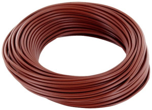 Econ connect KL014BR10 Litze 1 x 0.14m Braun 10m