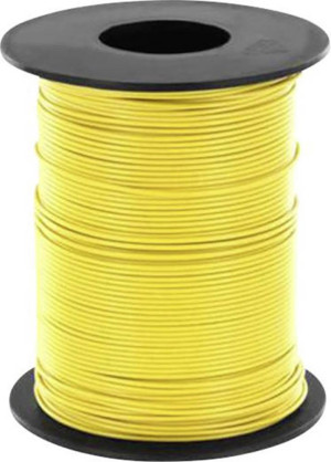 BELI-BECO L125GE25 Litze 1 x 0.25m Gelb 25m