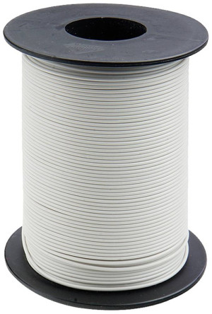 Donau Elektronik 125-S25-5 Litze 1 x 0.25m Wei 25m