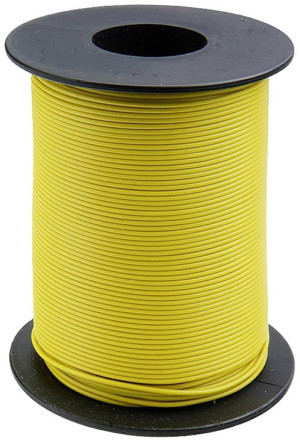 Donau Elektronik 125-S25-3 Litze 1 x 0.25m Gelb 25m