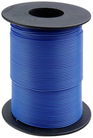 Donau Elektronik 125-S25-2 Litze 1 x 0.25m Blau 25m
