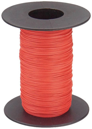 Donau Elektronik 110-0-100 Litze 1 x 0.04m Rot 100m