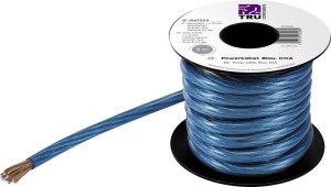 TRU Components 1565200 Massekabel 1 x 16m Blau 5m