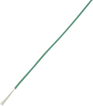 TRU Components 1565155 Litze LiY 1 x 0.14m Grn 10m