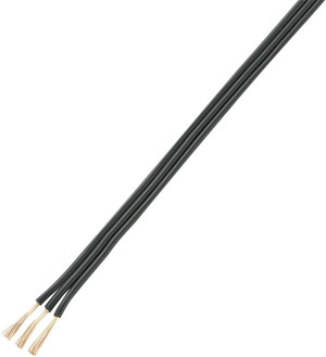 TRU Components 1566991 Litze 3 x 0.75m Schwarz 20m