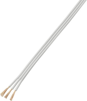 TRU Components 1566989 Litze 3 x 0.75m Wei 20m