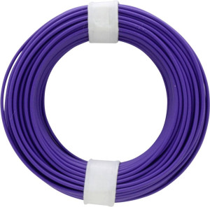 Donau Elektronik 118-6 Litze 1 x 0.14m Violett 10m