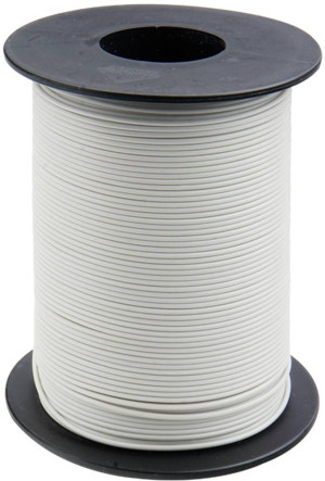 Donau Elektronik 125-S50-5 Litze 1 x 0.25m Wei 50m
