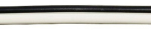 BELI-BECO YL6230 Litze 2 x 0.50m Wei, Schwarz 20m