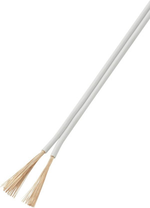 TRU Components 93030c508 Litze 0.50m Wei 10m