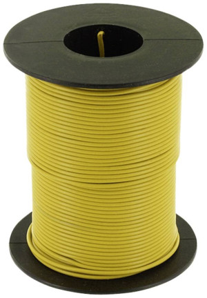 Econ connect KL025GE50 Litze 1 x 0.25m Gelb 50m