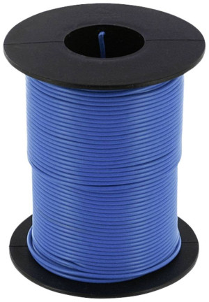 Econ connect KL025BL50 Litze 1 x 0.25m Blau 50m