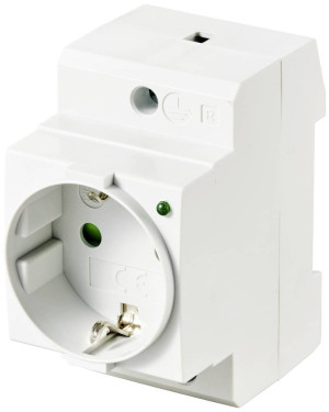 TRU COMPONENTS Schaltschrank-Steckdose TC-11462684 1St.