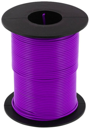Econ connect KL025VIO50 Litze 1 x 0.25m Violett 50m