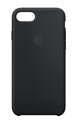Apple iPhone 8/7 Silicone Case, black - Passend fr iPhone 7, iPhone