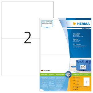 HERMA Universaletiketten 4628 210,0 x 148,0 mm wei