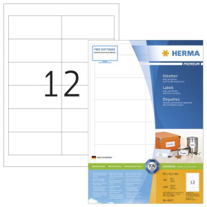 HERMA Universaletiketten 4623 97,0 x 42,3 mm wei