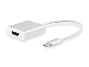 EQUIP 133491 USB-C auf HDMI 2.0 Adapter, 4K/60Hz