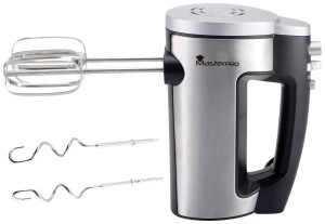 MasterPRO Handmixer 300W Schwarz/Edelstahl