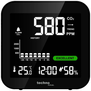 Technoline WL1025 WL1025 CO2-Anzeige / CO2-Messgert