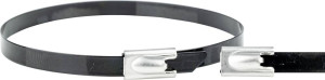 WKK ART006156 Kabelbinder 200mm 7.60mm Schwarz