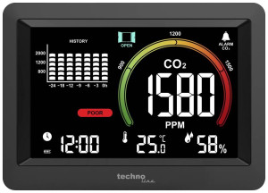 Technoline WL1028 WL1028 CO2-Anzeige / CO2-Messgert