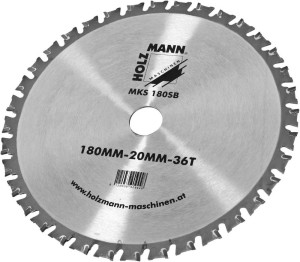Holzmann Maschinen Ersatzsgeblatt TCT MKS180SB