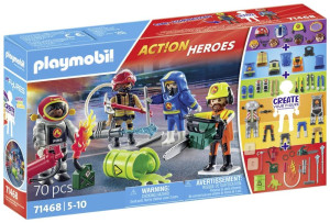 Playmobi ACT!ON HEROES Feuerwehr 71468