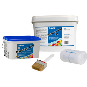 Mapei Mapegum WPS douche kit 3-delig