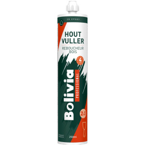 Bolivia 2K Epoxy Houtvuller 2 in 1 Koker 250ml 4uur
