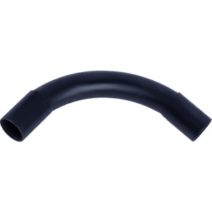 Pipelife Bocht PVC slagvast 5/8" (16mm) zwart