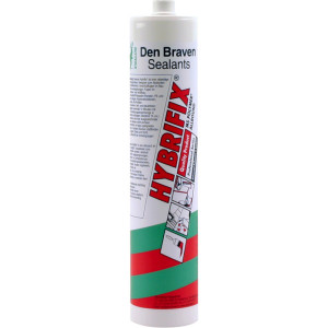Zwaluw hybrifix lijmkit Zwart 290ml