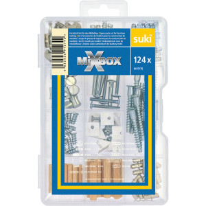 Toolstation Mixbox Medi meubel-reparatieset  (124 Stuks)