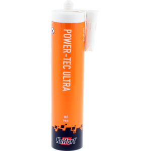 Kelfort Power-Tec Ultra High Tack lijmkit Wit 290ml