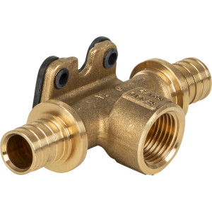 Rehau Rautitan LX schuif T-stuk schroefbus opbouw 20x1/2"x20mm
