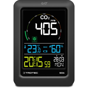 Trotec CO2-ilmanlaatumittari BZ26