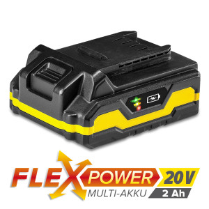Trotec Vara-akku Flexpower 20 V 2,0 Ah
