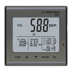 Trotec CO2-Luftkvalitetsmonitor BZ25