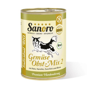 BIO Gemüse-Obst-Mix 2 mit Bio-Reis und Bio-Karotte