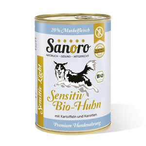 Sensitiv Menü Light Bio-Huhn mit Bio-Kartoffel und Bio-Karotte