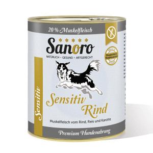 Sensitiv Menü Rind konventionell mit Reis und Karotte