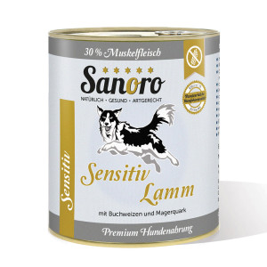Sensitiv Menü Lamm konventionell mit Karotte und Buchweizen