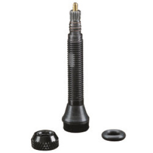 SCHWALBE Tubeless valves (2 pack); Presta; 40mm; Black