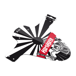 Rie Sel Design Parafango Anteriore a Fascette Mudguard kamikaze